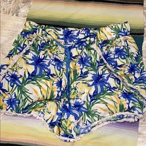 Super Cute Floral Flowy Shorts